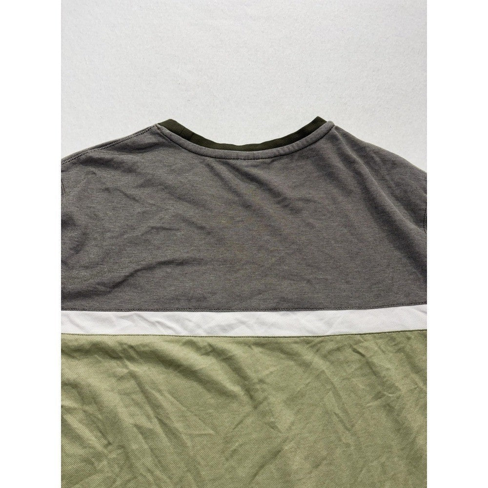 Michael Kors Shirt Mens Large Multicolor Colorblock Ringer T-Shirt Short Sleeve