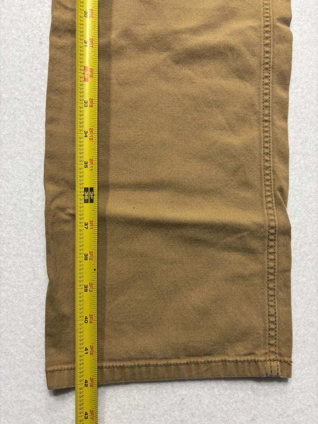 Carhartt Rugged Flex Pants Mens 36x34 Brown Relaxed Fit Canvas Workwear Casual