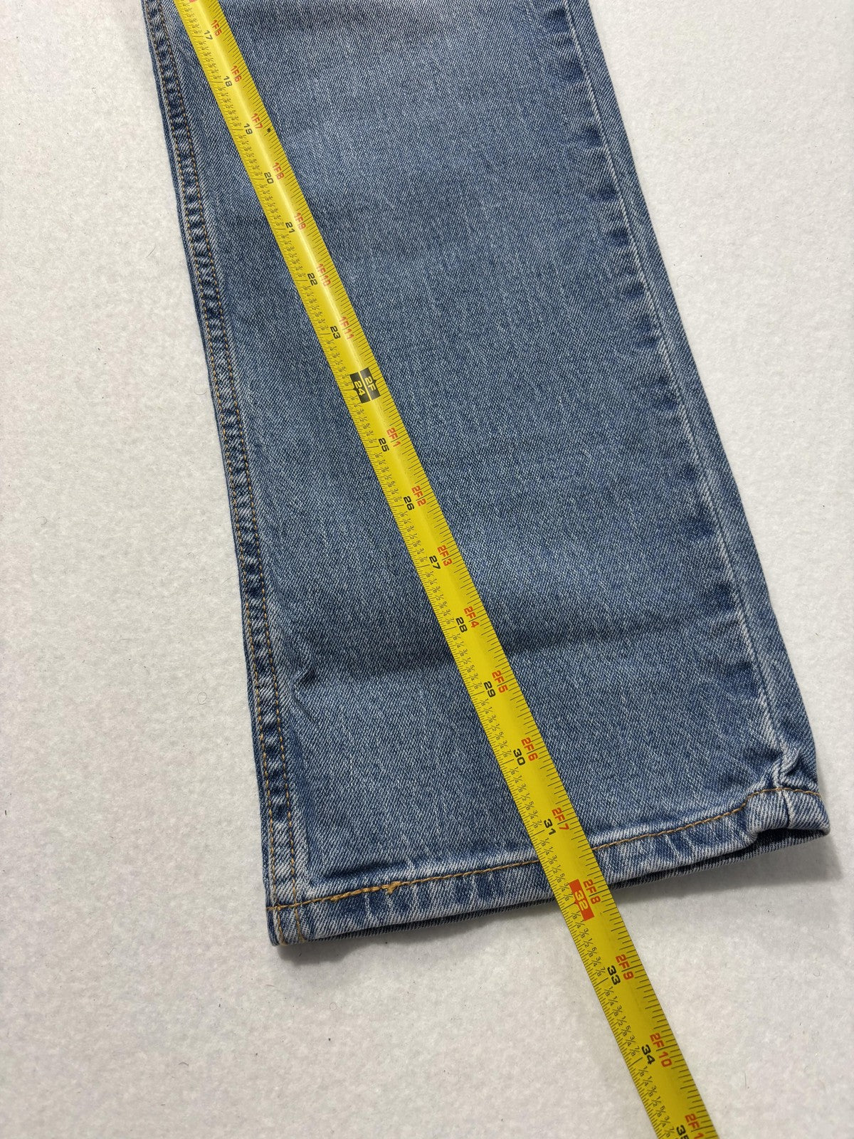 Levi's 511 Slim Jeans Mens 38x32 Blue Medium Wash Straight Leg Stretch Denim