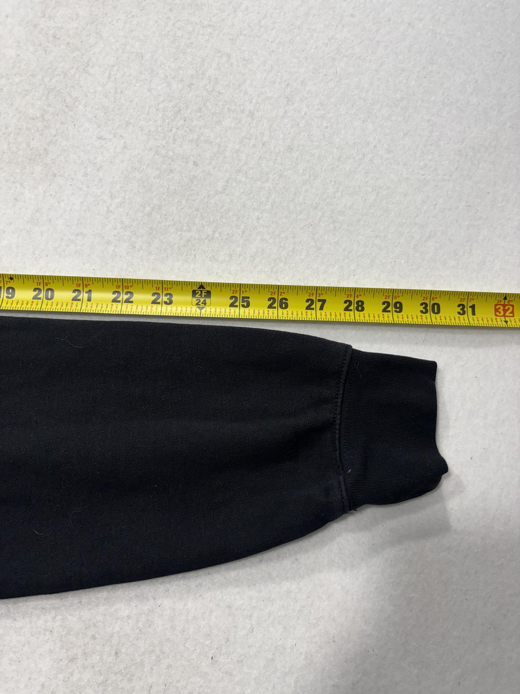CSG Hoodie Mens Medium Black Fleece Pullover Kangaroo Pocket Solid Casual