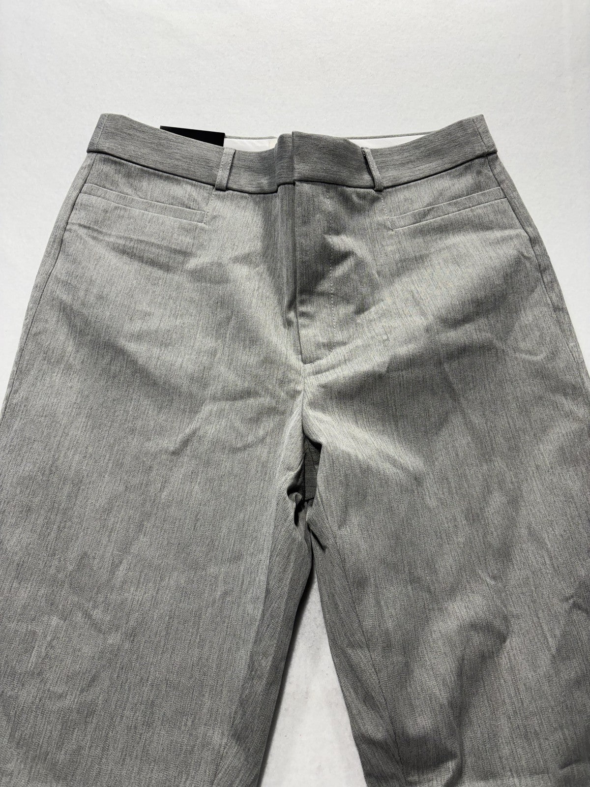 Banana Republic Dress Pants Womens 6 Gray High Rise Sloan Slim Stretch Twill