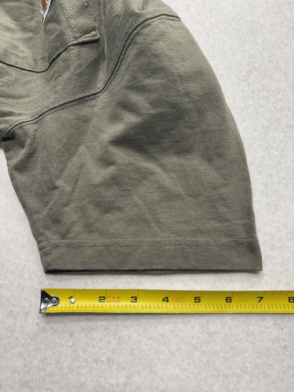 Carhartt Mens Small Green K87 Loose Fit Pocket T-Shirt Short Sleeve K87-M DOV