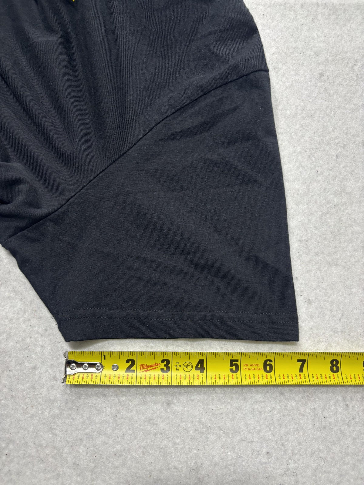 Kappa Shirt Mens XL Black Logo Graphic Tee Short Sleeve Cotton Jersey Sports