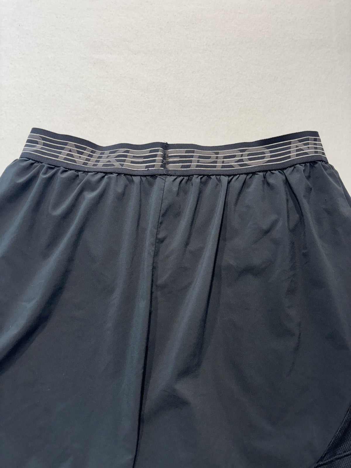 Nike Pro Dri-FIT Shorts Mens Large Black 5" Inseam Lined Running Lightweight