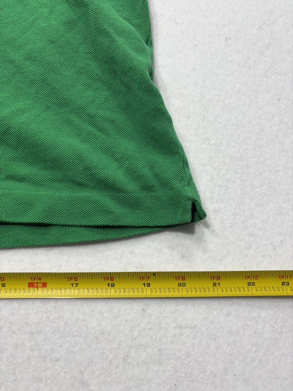 Lacoste Polo Shirt Mens Medium Green Classic Fit Pique Cotton Short Sleeve Logo