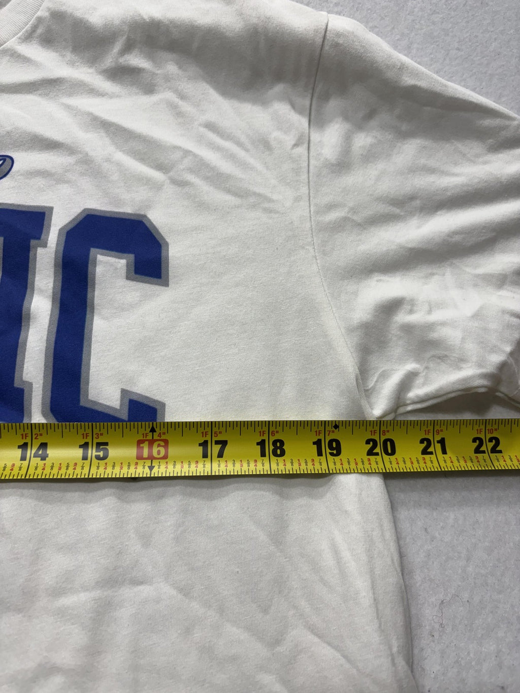 Orlando Magic Shirt Mens Large White NBA Basketball Player Tee Mitchell & Ness