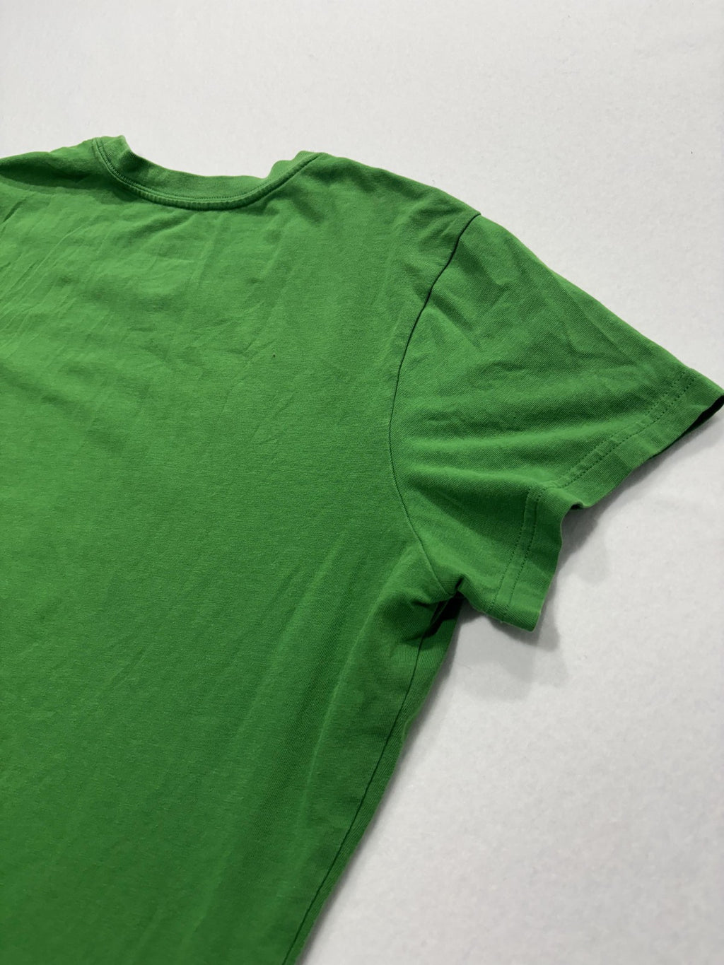 Nike Shirt Womens XL Green Dri-FIT Cotton Tee Stronger Faster Better Slogan