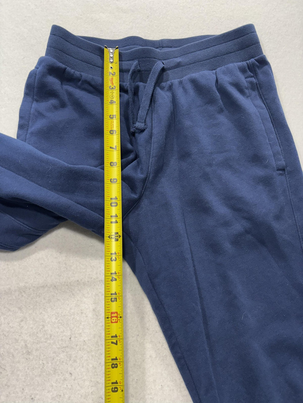 Under Armour ColdGear Sweatpants Mens Medium Blue Fleece Elastic Waist Logo