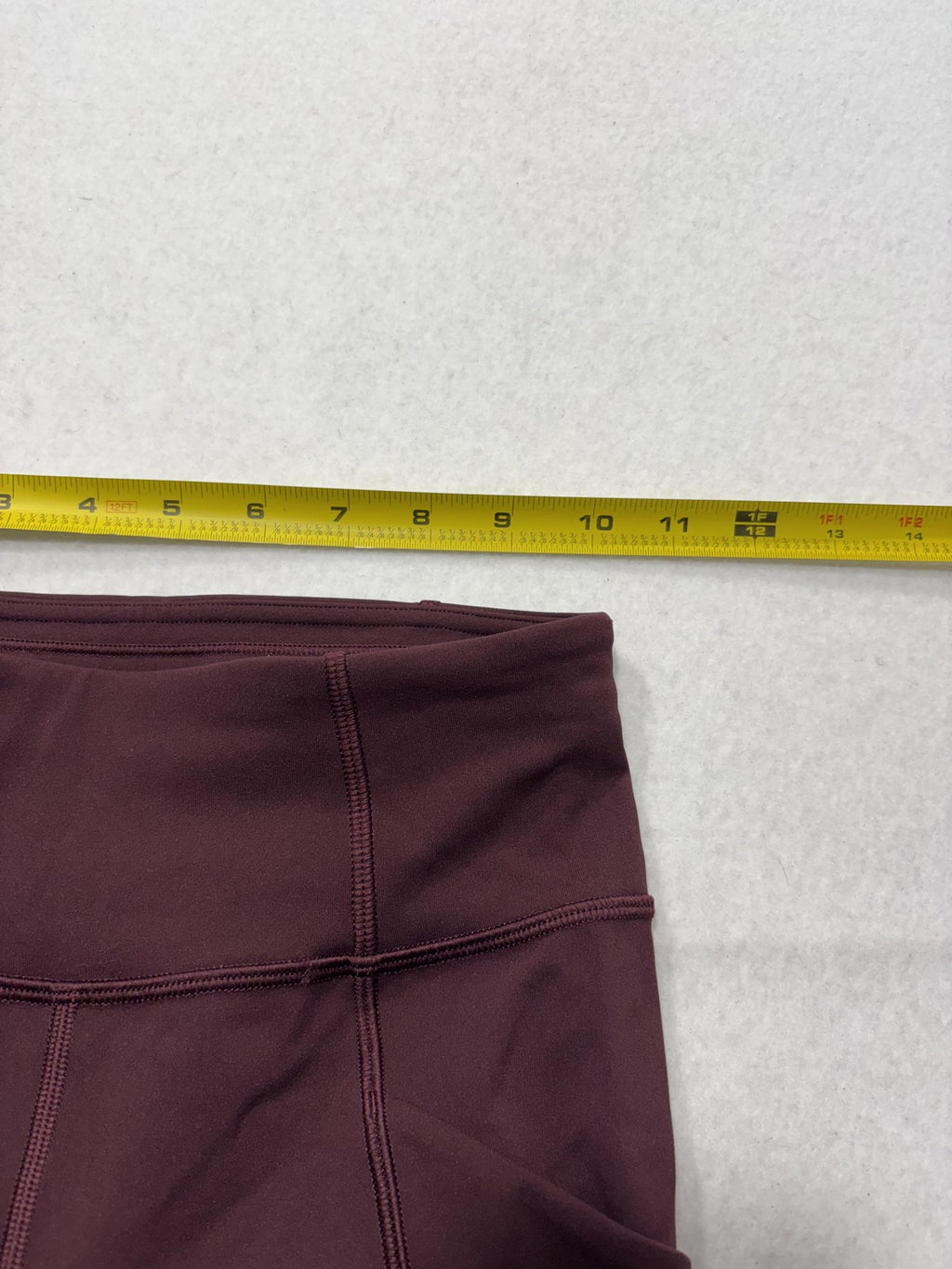 Lululemon Leggings Womens 2 Purple High Rise Cropped 23" Inseam Yoga Stretch