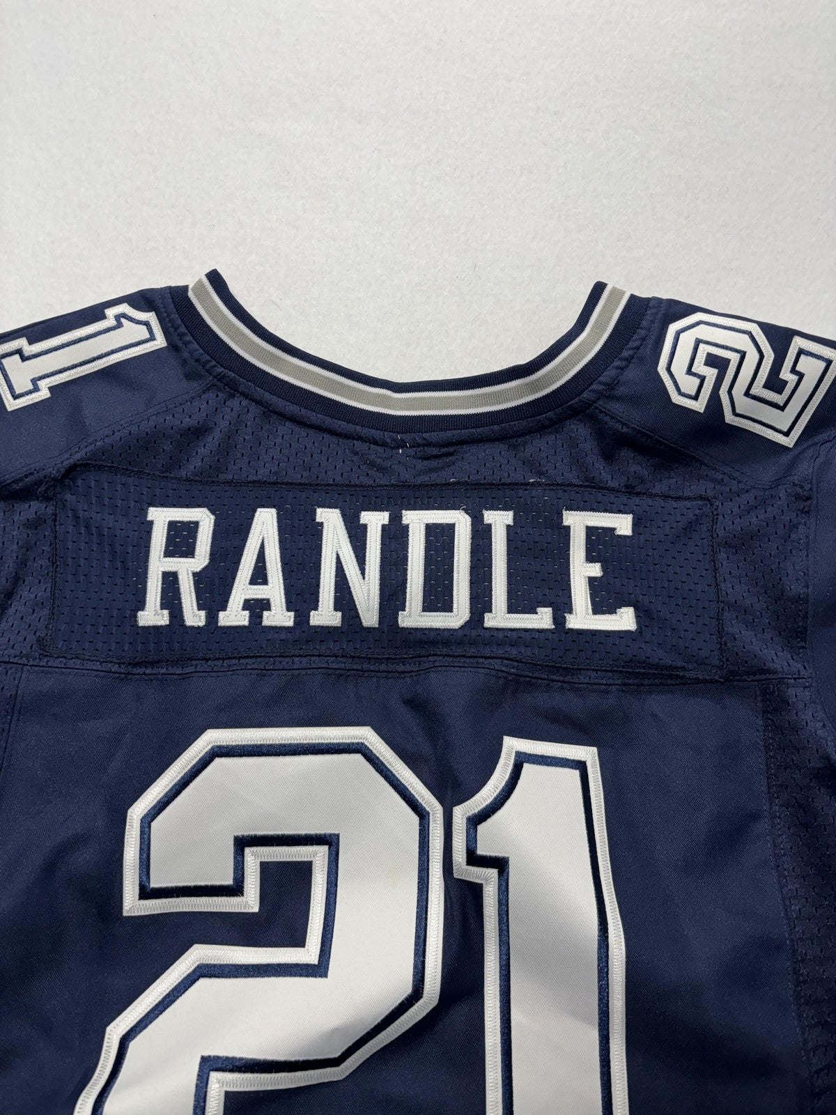 Dallas Cowboys Jersey Mens 44 Blue NFL Football Nike Joseph Randle 21 On Field