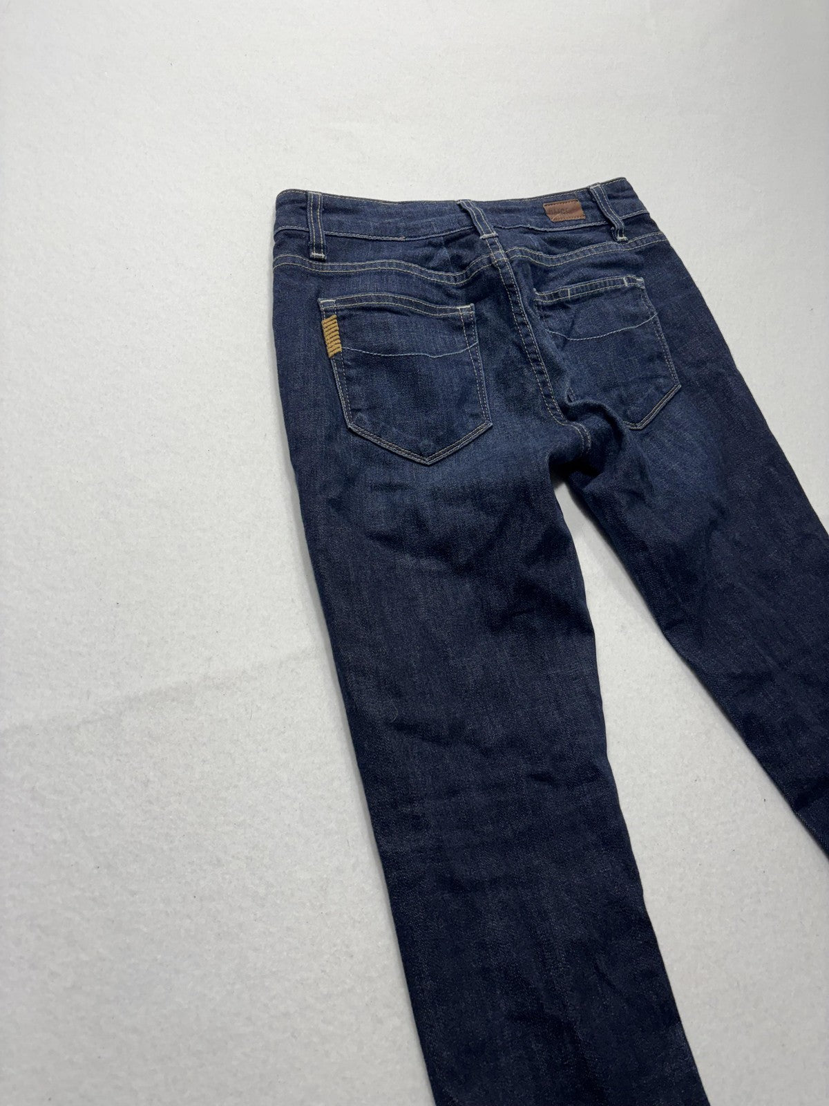 Paige Jimmy Jimmy Skinny Jeans Womens 30 Blue Medium Wash Mid Rise 30x30 Stretch
