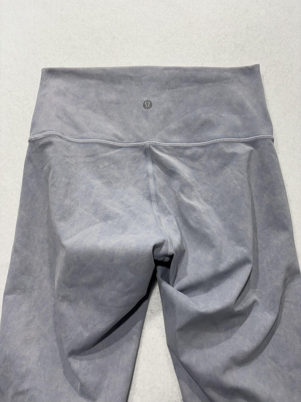 Lululemon Leggings Womens 6 Gray High Rise 27.5" Inseam Ankle Yoga Stretch Knit