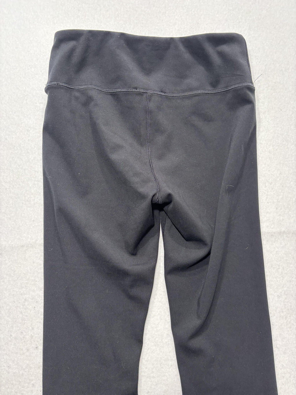 True Religion Leggings Womens XS Black High Rise Logo Ankle Stretch Athletic