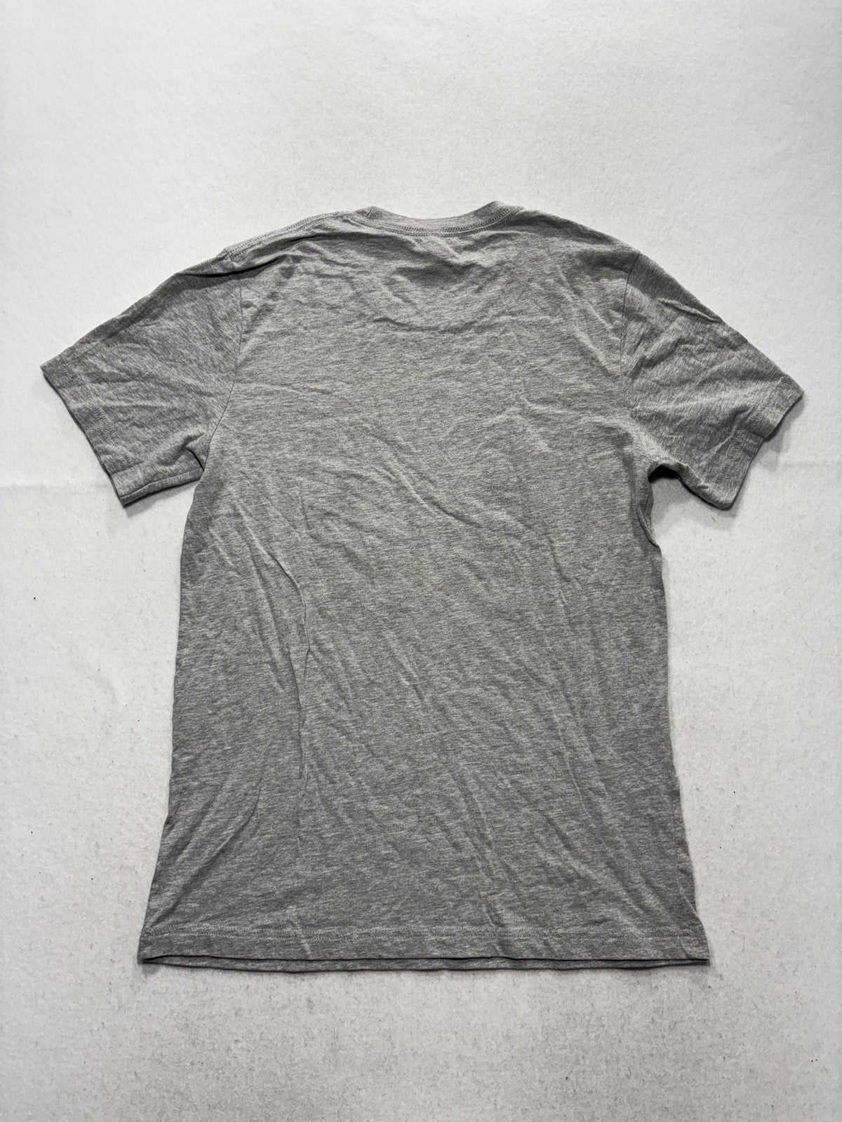 Bella Canvas Mens Medium Gray American Babe Patriotic Wings Graphic Tee Shirt