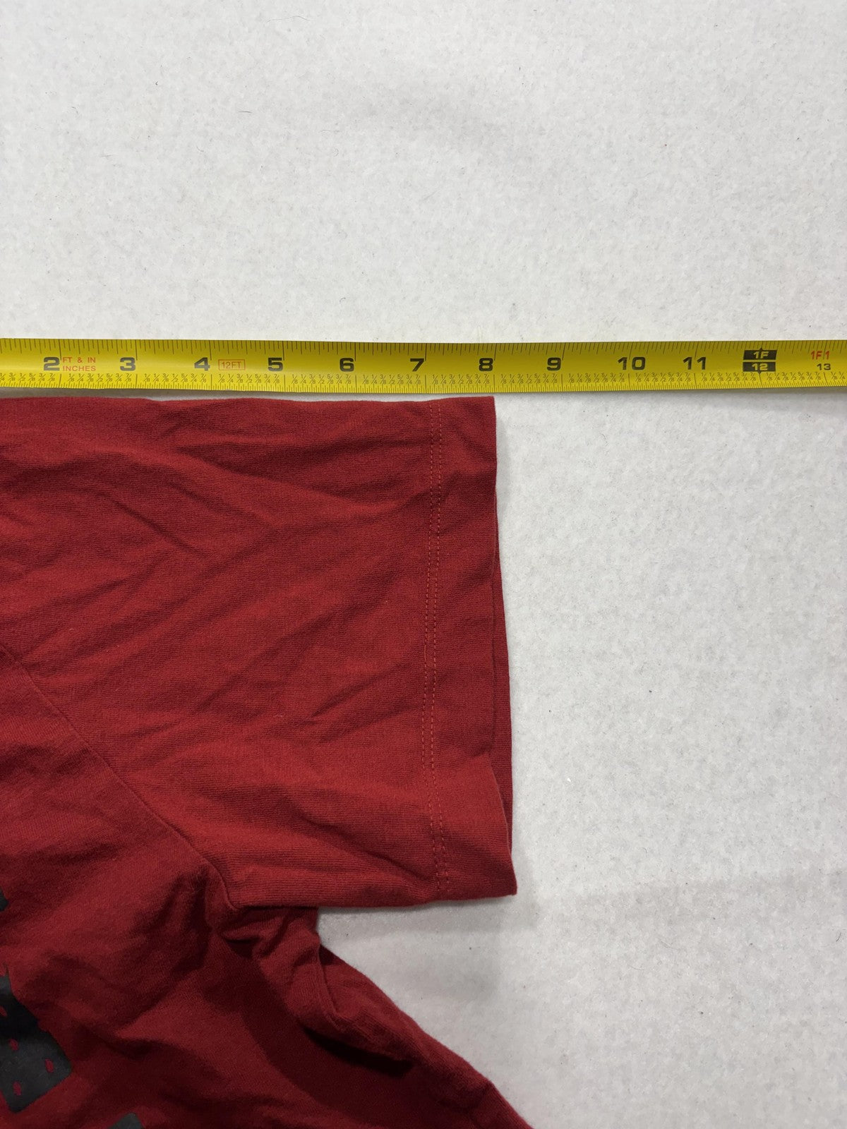 True Religion Shirt Mens Small Red Buddha Logo Graphic Tee Short Sleeve Cotton