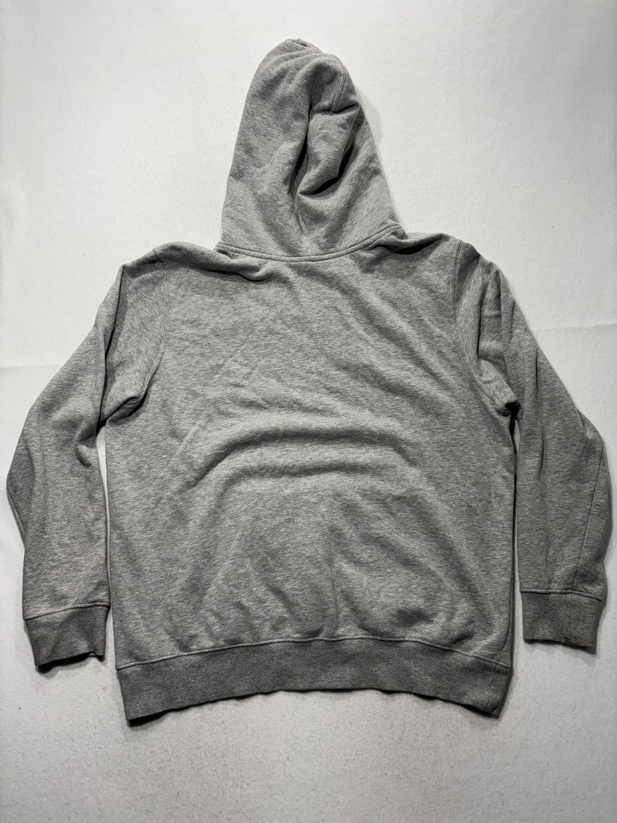 The North Face Hoodie Mens XL Gray Fleece Pullover Logo Kangaroo Pocket Outdoor
