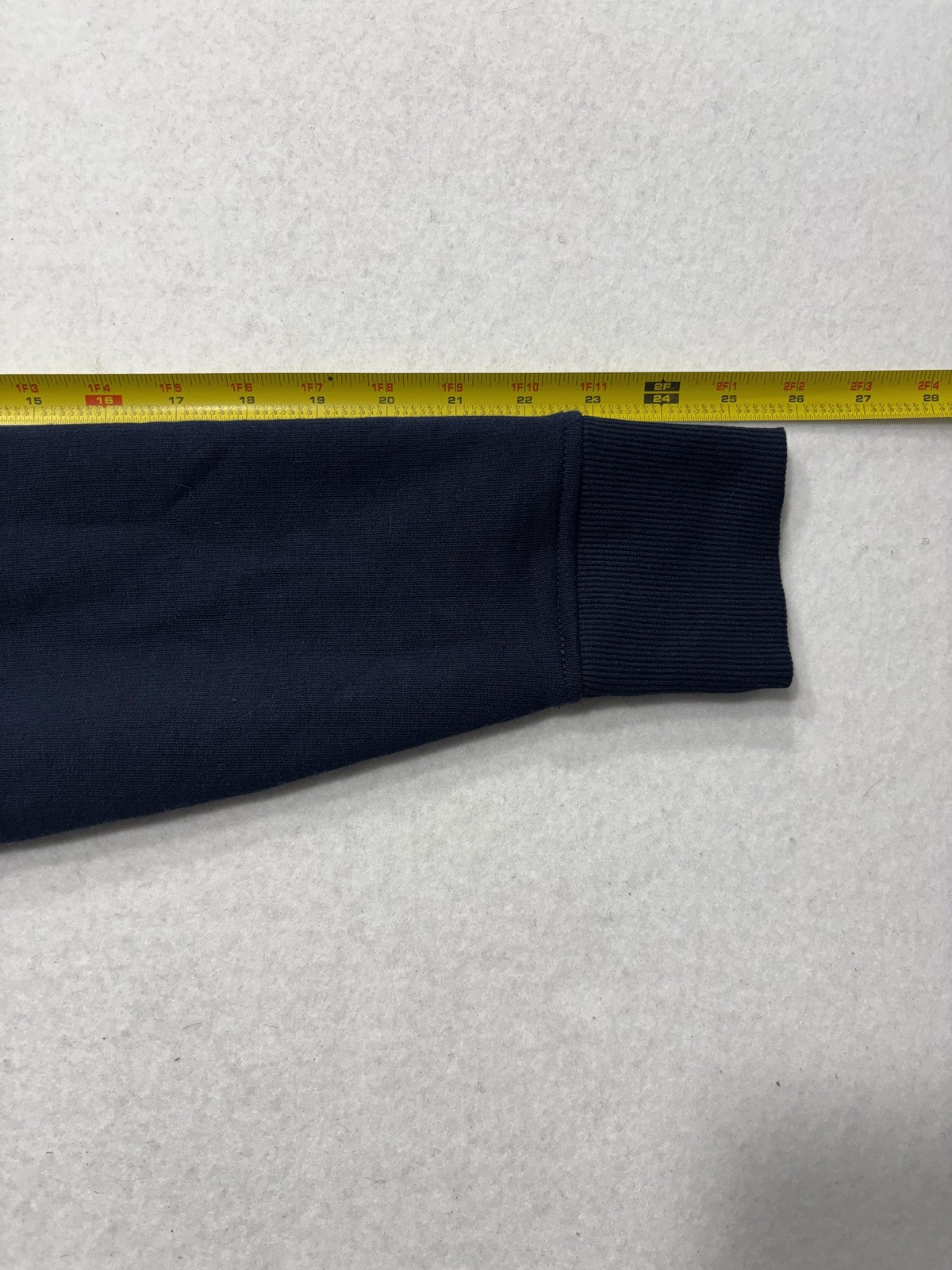 Michael Kors Sweatshirt Mens Small Blue Fleece Crew Neck MK Logo Pullover