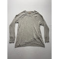 Philosophy Republic Clothing Top Womens Large Gray Long Sleeve Asymmetrical Hem
