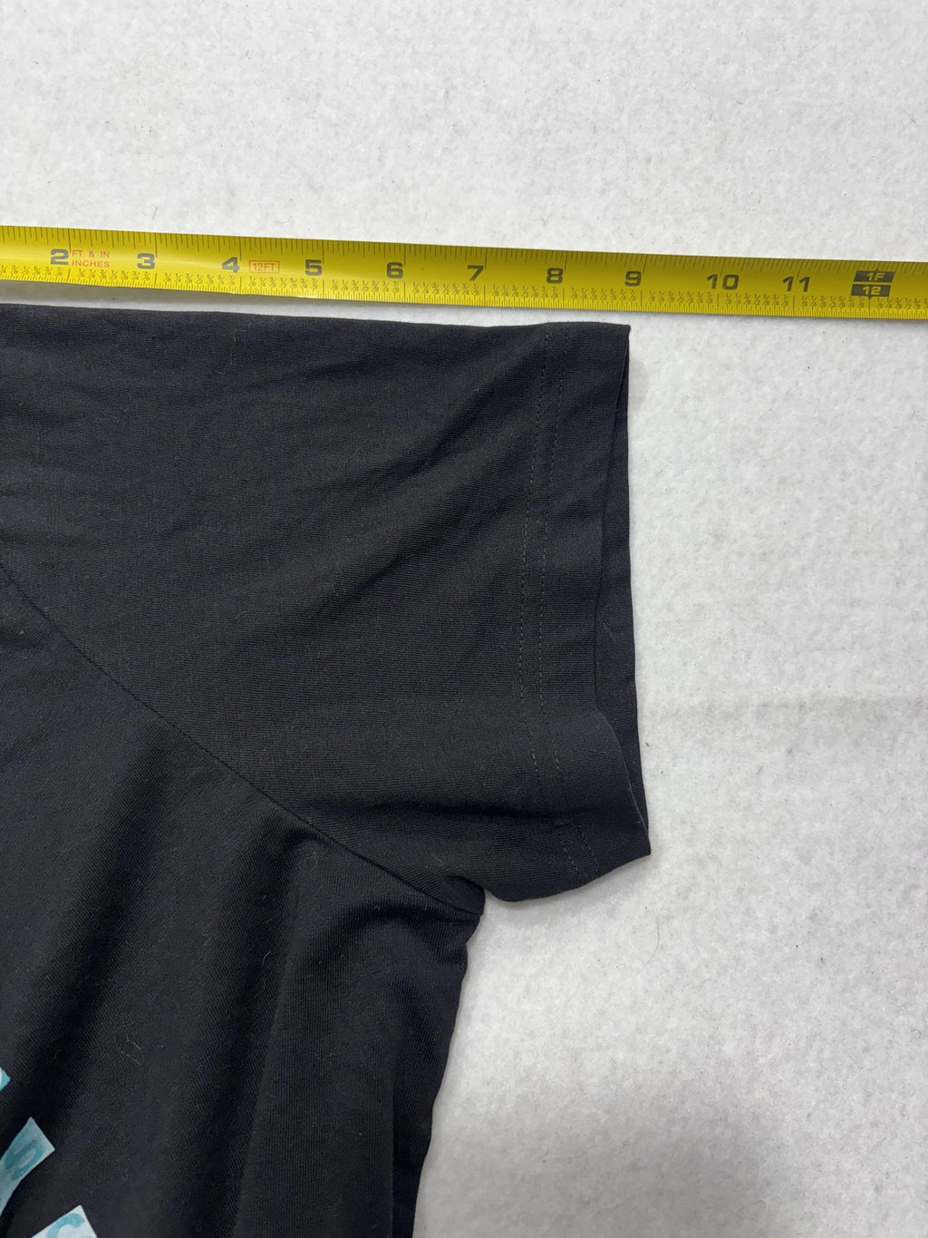 Boss Shirt Mens Large Black Bionic BOSS Logo Stripe Graphic Short Sleeve Tee