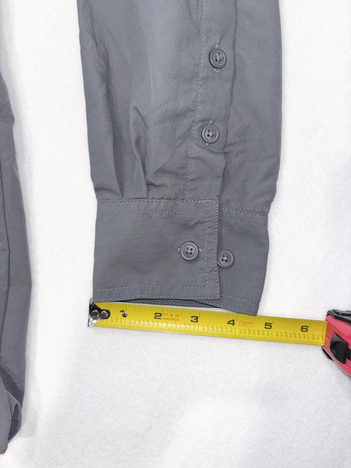 Columbia Shirt Mens Big 1X Gray Omni-Shade Sun Protection Fishing Lightweight