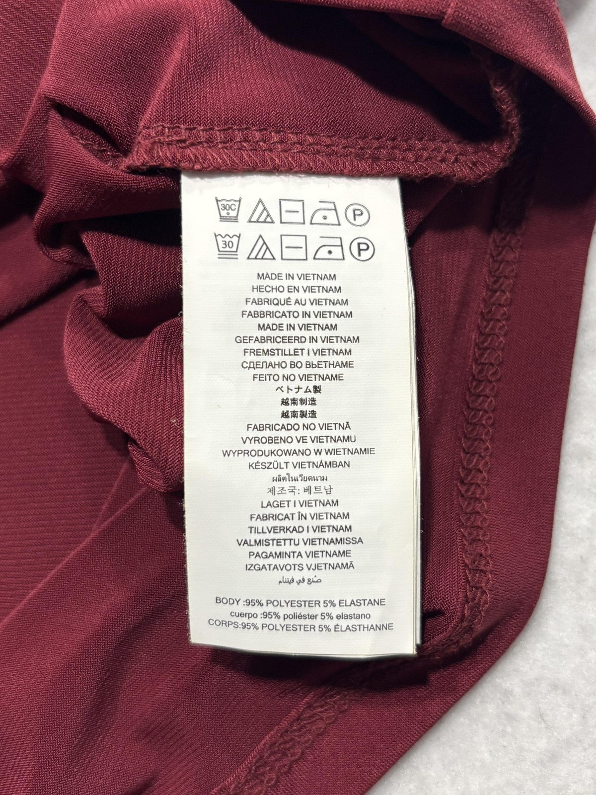 MICHAEL Michael Kors Shirt Womens Medium Red Studded Crew Neck Short Sleeve Tee