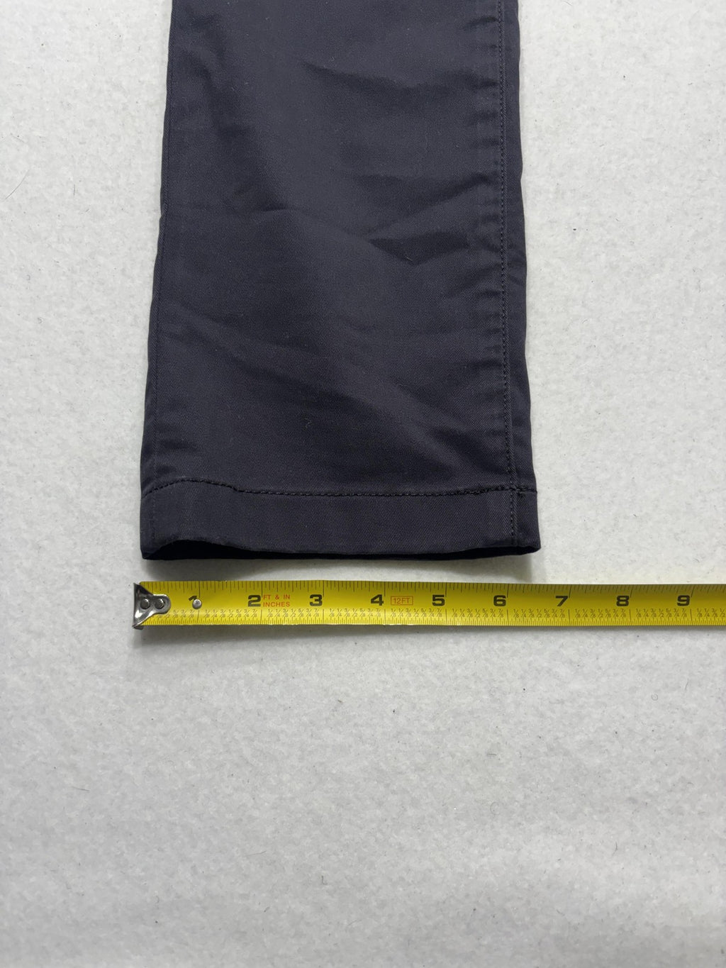 Lucky Brand Chino Pants Mens 32x32 Black 110 Slim Coolmax Moisture Wicking