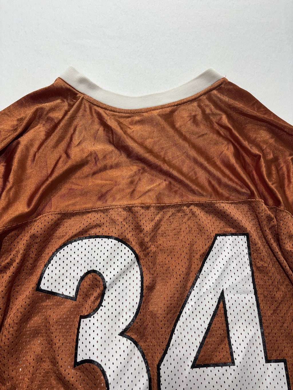 Texas Longhorns Jersey Mens 2XL Orange NCAA Football Russell Athletic Team Issue