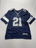 Dallas Cowboys Jersey Mens 44 Blue NFL Football Nike Joseph Randle 21 On Field