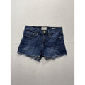 FRAME Denim Shorts Womens 24 Blue Le Cutoff Raw Hem Stretch Casual Summer