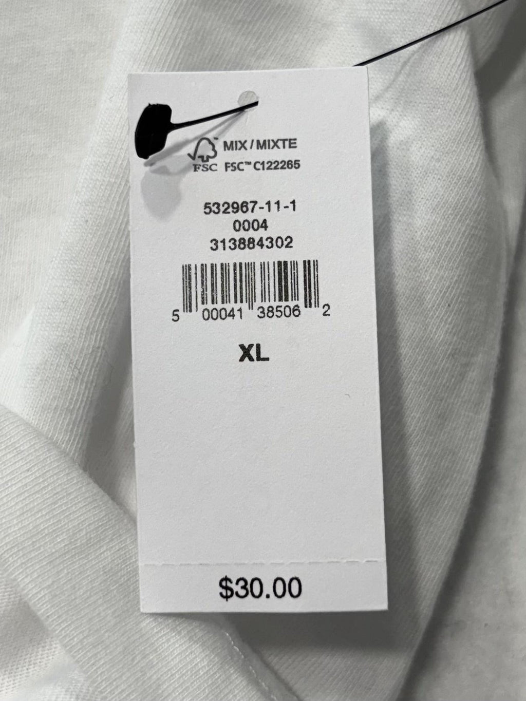 Banana Republic Shirt Mens XL White Premium Wash Crew Neck Short Sleeve Tee