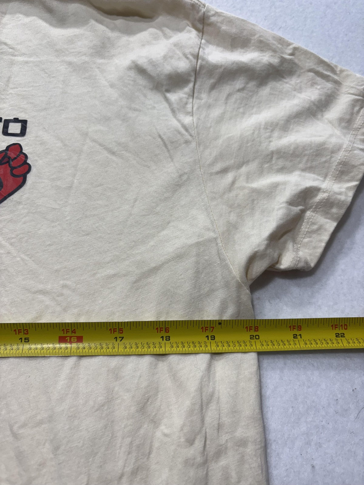 Cottonfelt Mens Large White Disney Mulan Mushu Graphic Tee Limp Noodle Quote