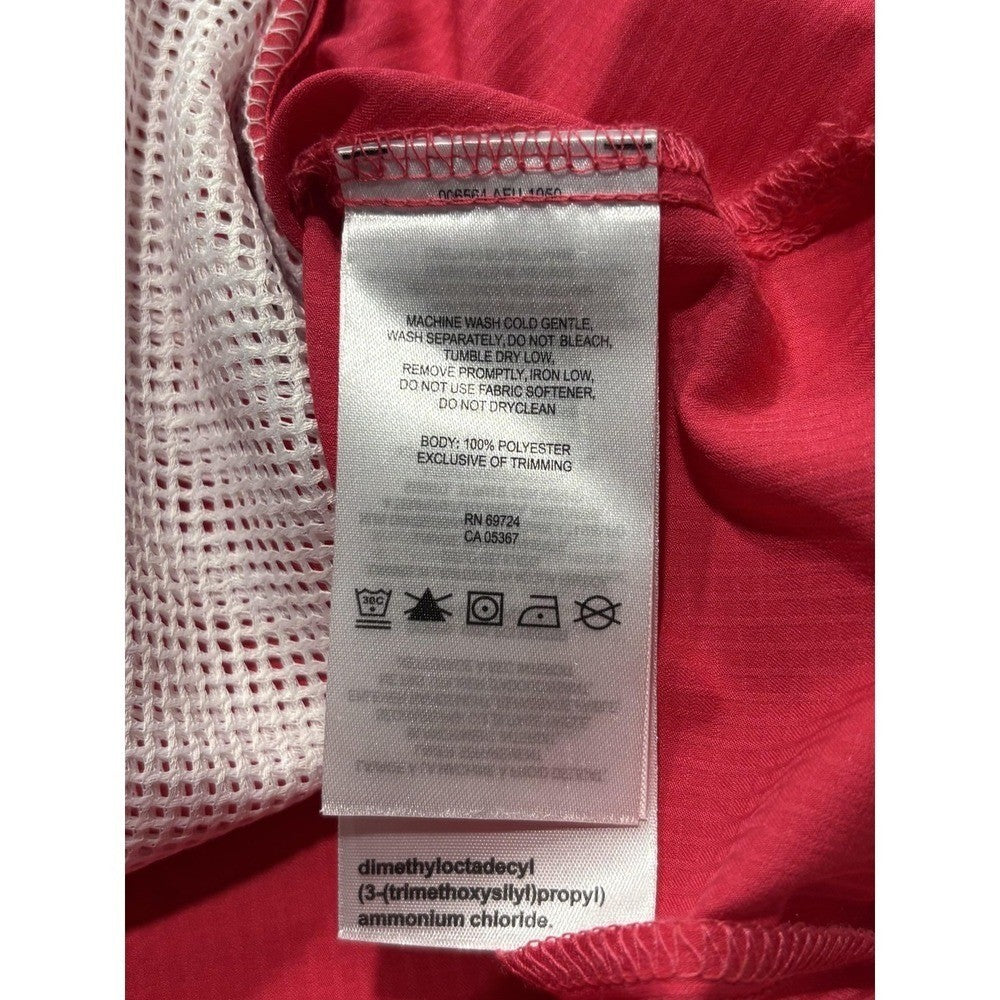 Columbia PFG Mens Large Red Long Sleeve Vented Fishing Button Up Shirt
