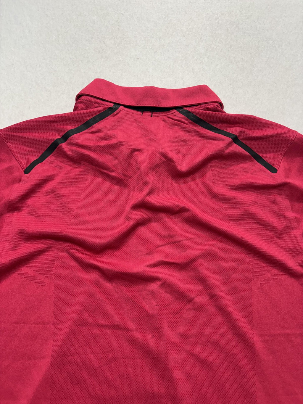 Nike Golf Dri-FIT Polo Shirt Mens Small Pink Tour Performance Short Sleeve Golf