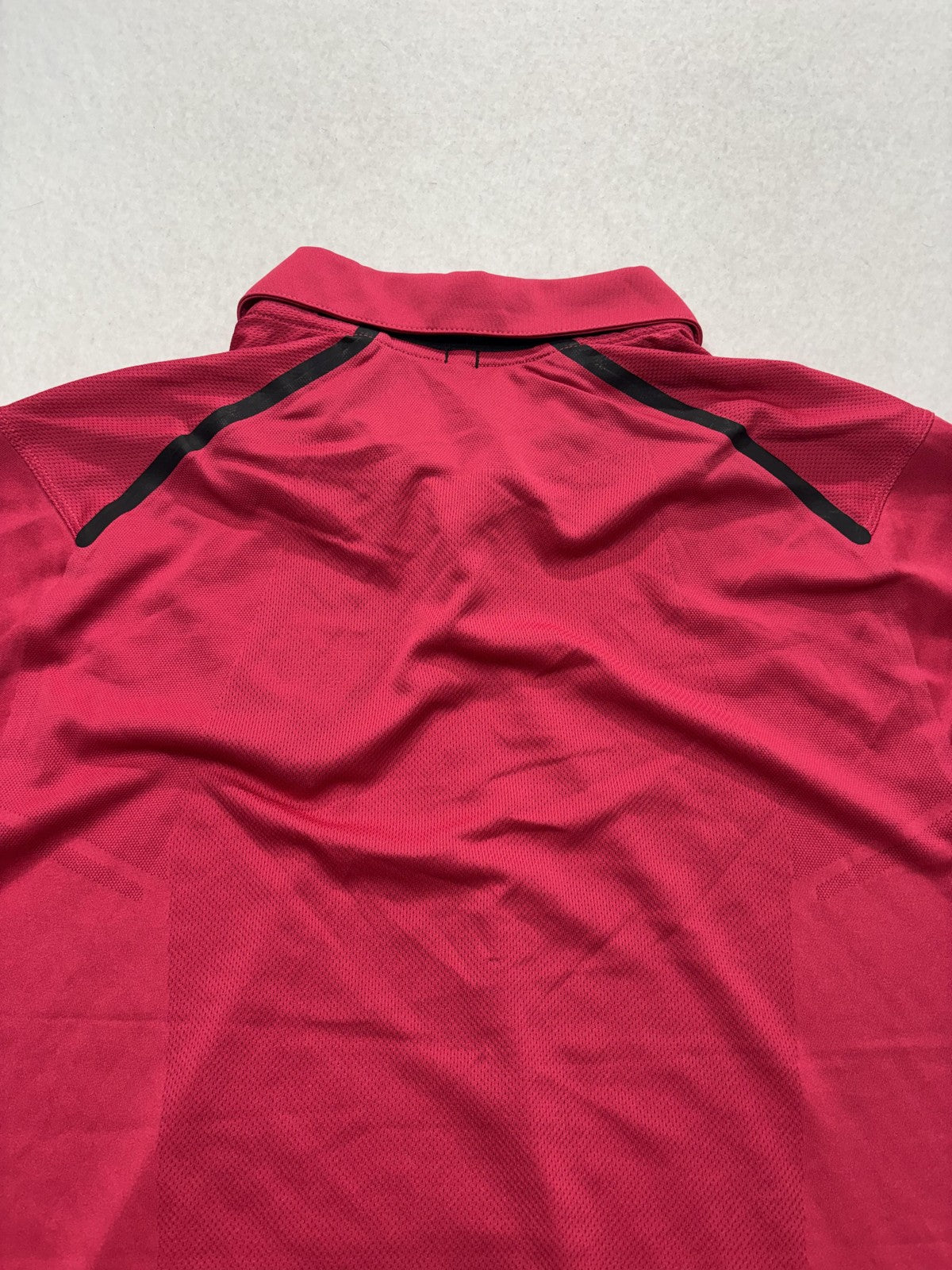 Nike Golf Dri-FIT Polo Shirt Mens Small Pink Tour Performance Short Sleeve Golf