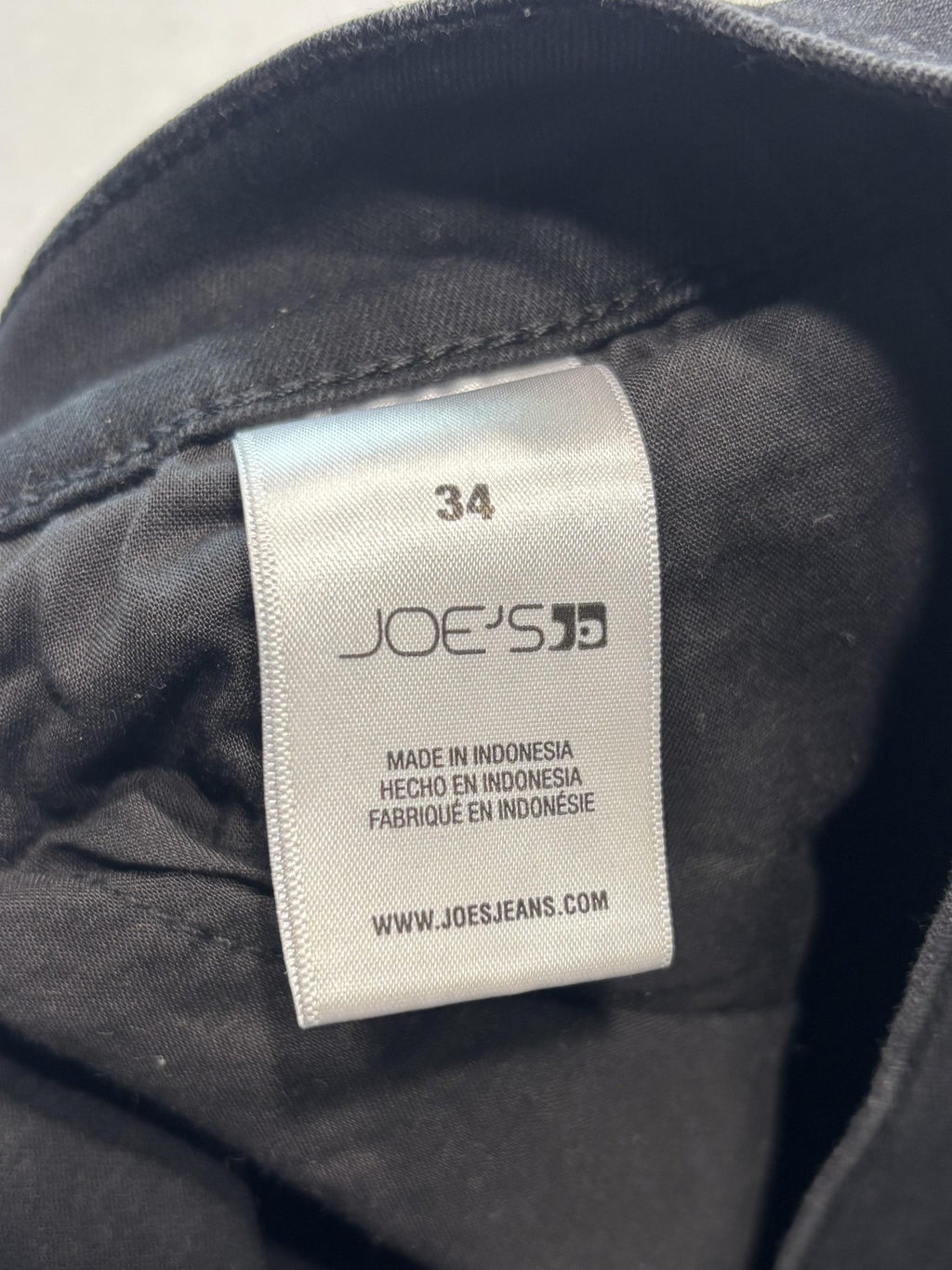 Joe's Jeans Slim Fit Jeans Mens 34x32 Gray Dark Wash Straight Cotton Blend Denim