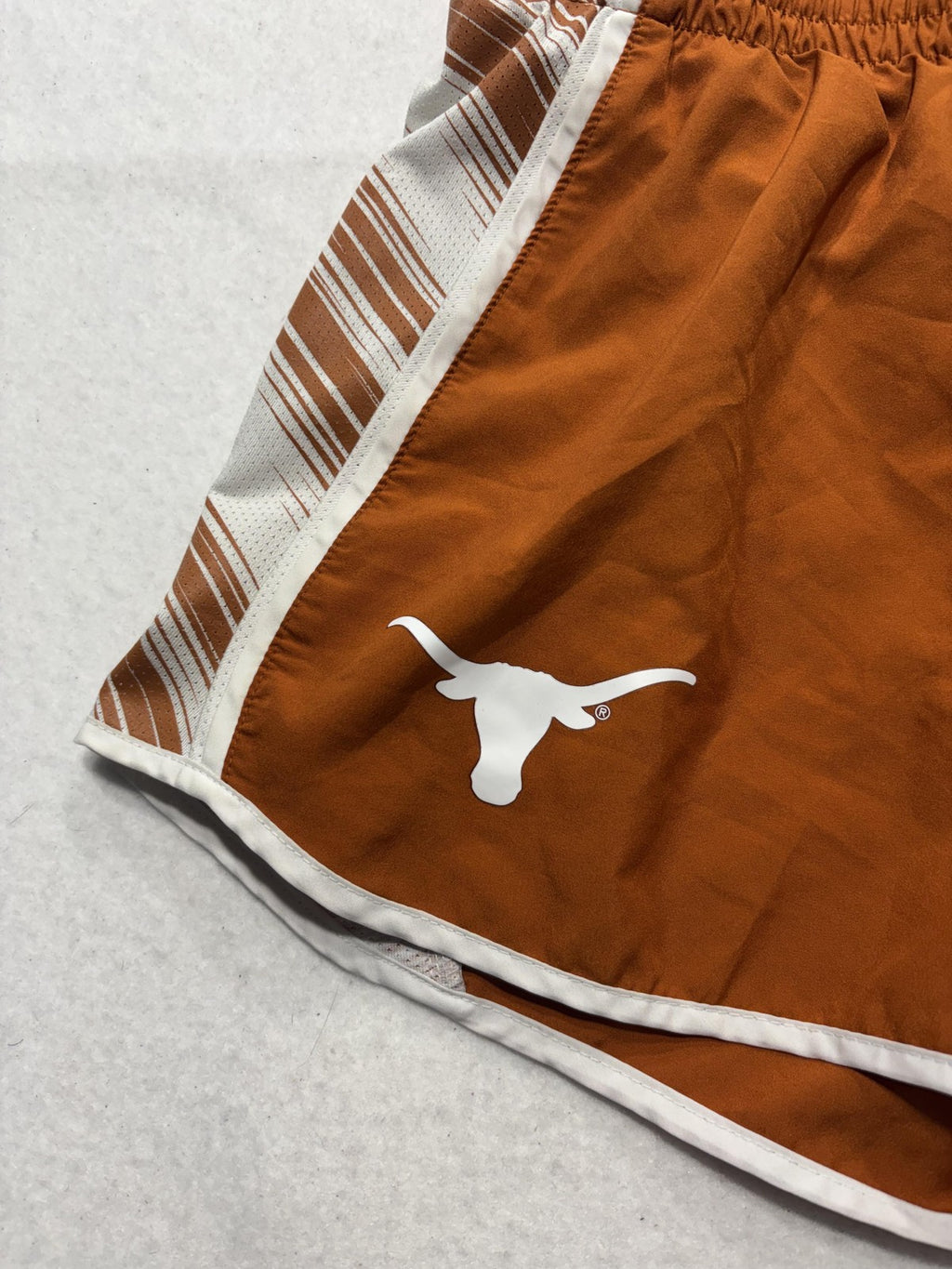 Texas Longhorns Shorts Womens XS Orange NCAA Track Field Nike Dri Fit Running