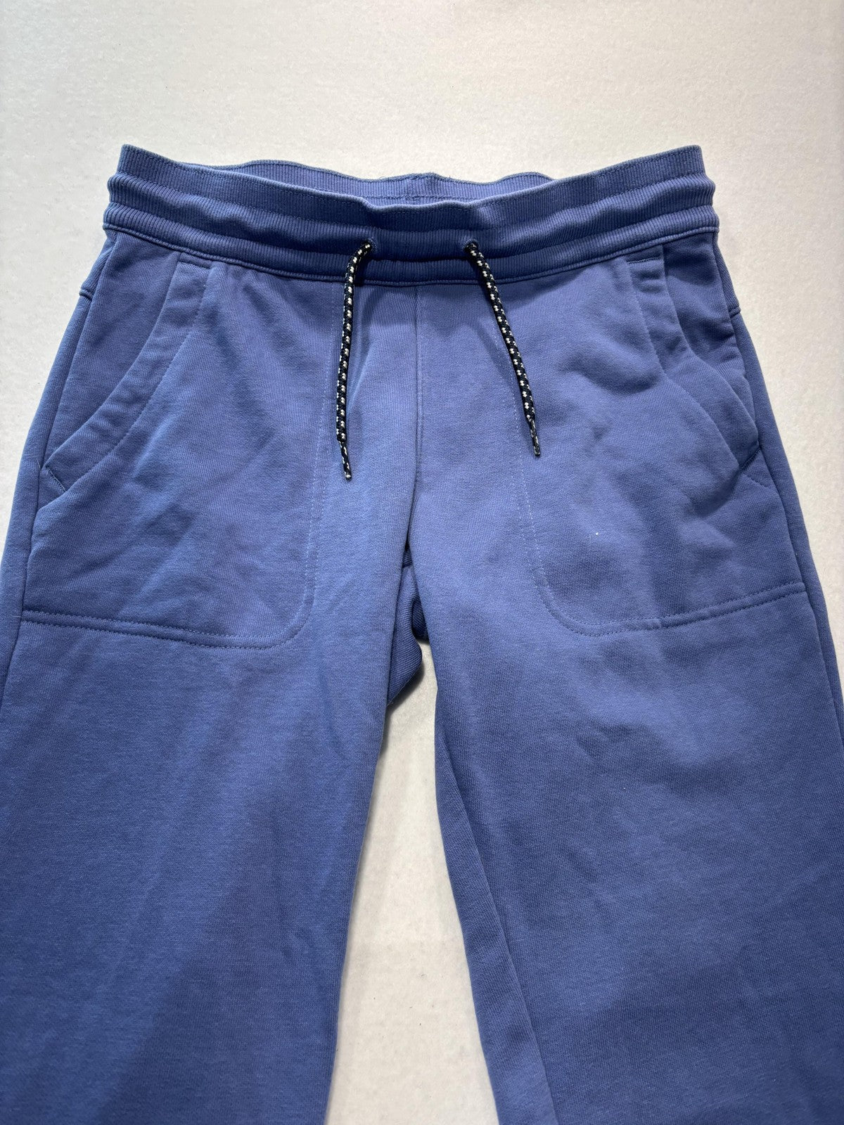 Columbia Jogger Pants Womens XS Blue Knit Elastic Waist Pocket Cuffed Lounge