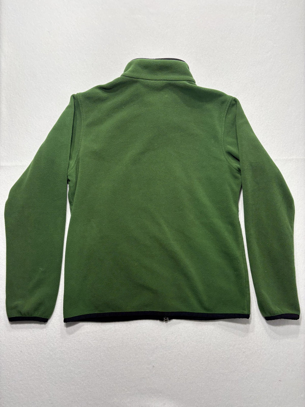 Columbia Jacket Mens Medium Green Fleece Full Zip Polartec Stand Collar Outdoor