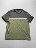 Michael Kors Shirt Mens Large Multicolor Colorblock Ringer T-Shirt Short Sleeve