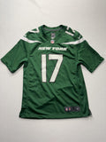New York Jets Jersey Mens Medium Green NFL Football Nike Garrett Wilson 17