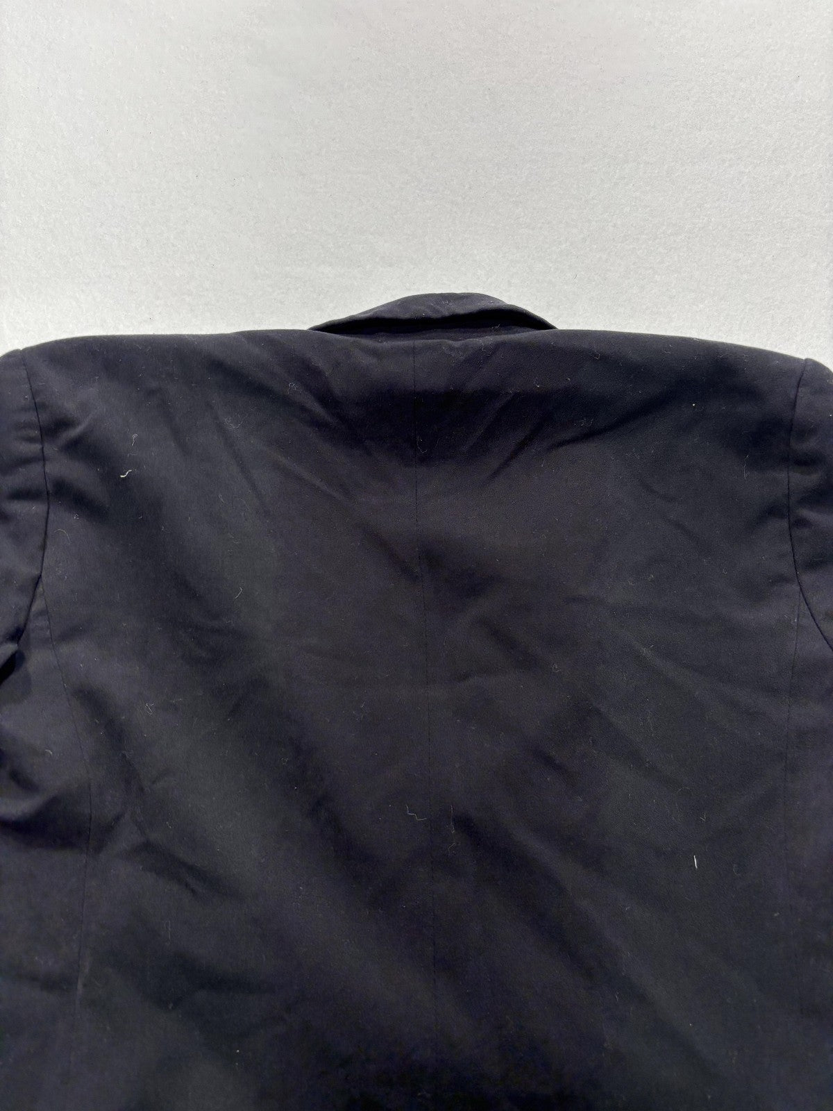 MICHAEL Michael Kors Blazer Womens 8 Black Long One Button Ruched Sleeve Stretch