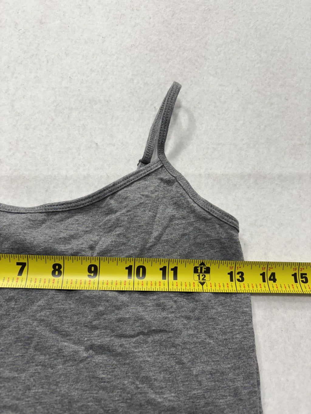 Forever 21 Tank Top Womens M Gray Camisole Adjustable Spaghetti Strap Basic