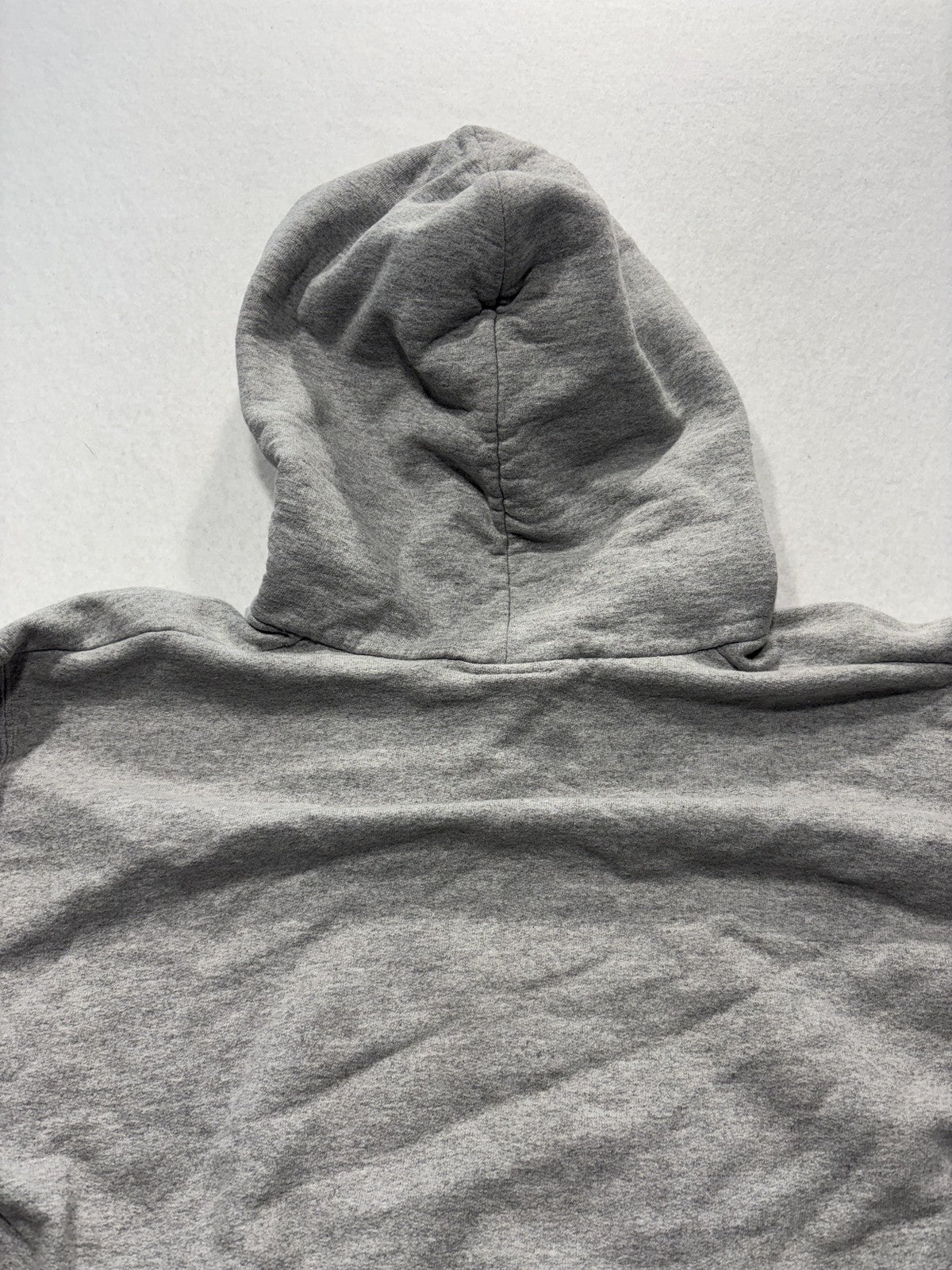 Thrasher Hoodie Mens Small Gray Flame Logo Fleece Pullover Kangaroo Pocket Skate