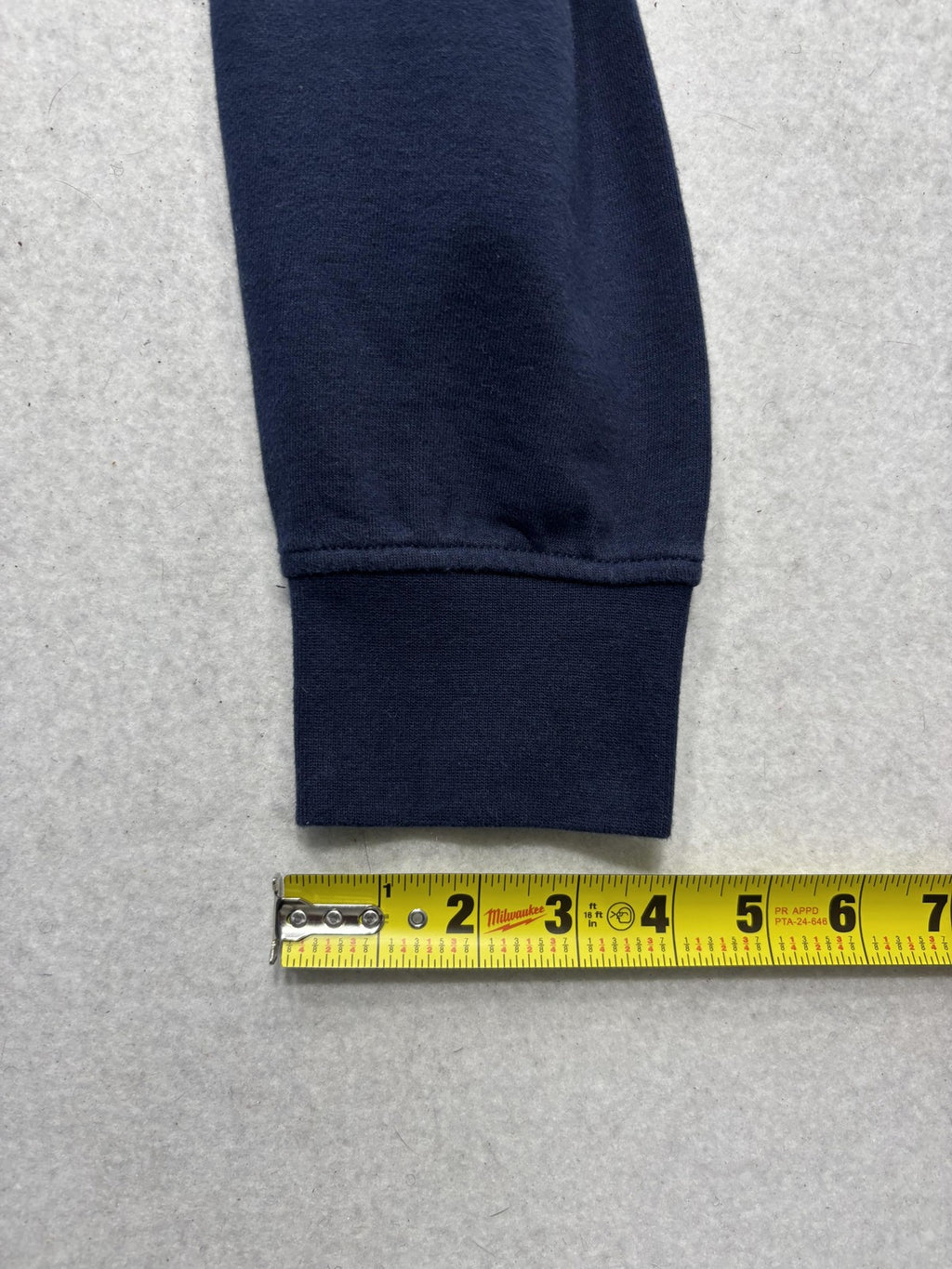 AKOO Hoodie Mens Large Blue Fleece Pullover Fox Graphic Hip Hop Slogan Back
