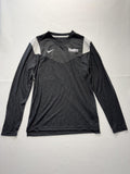 Pittsburgh Steelers Shirt Mens Medium Gray NFL Football Nike Dri Fit Long Sleeve