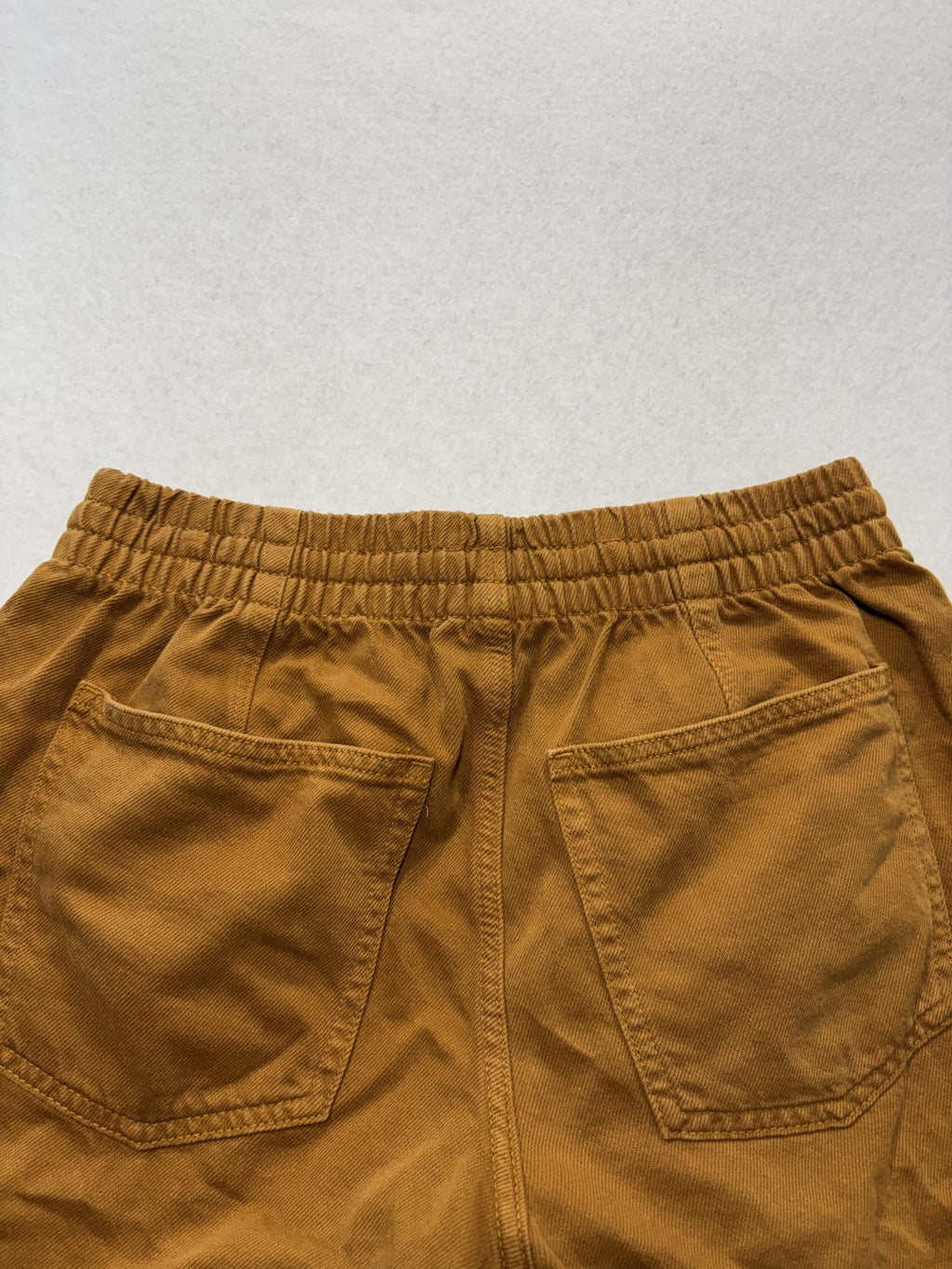 Universal Thread Shorts Womens Small Brown Utility Twill Elastic Waist Casual