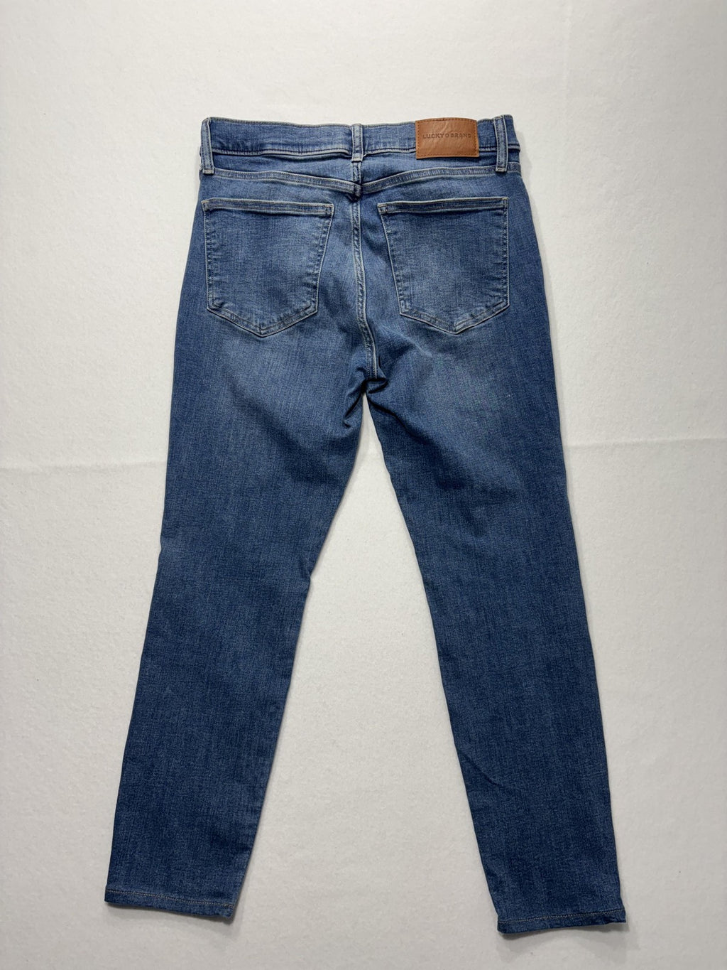 Lucky Brand Jeans Womens 10/30 Blue Medium Wash Ava Mid Rise Skinny 30x29