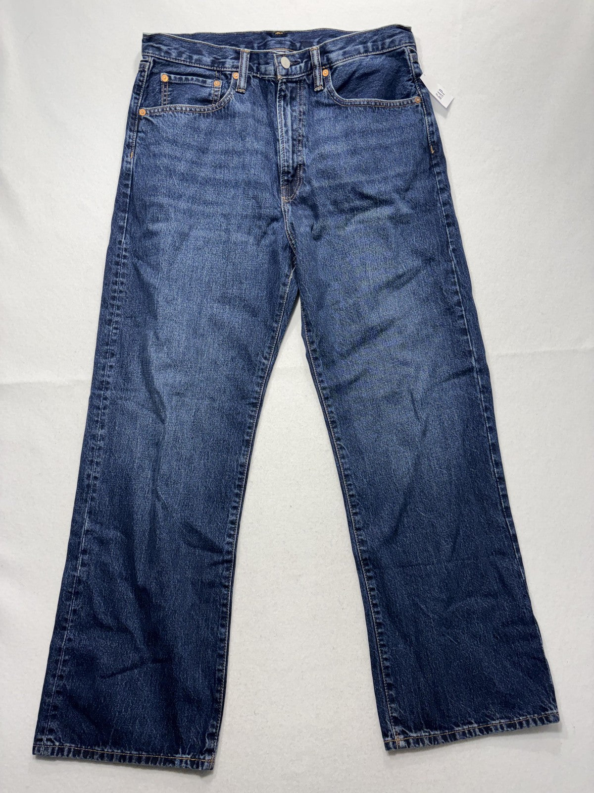 Gap '90s Loose Jeans Mens 33x30 Blue Medium Wash Relaxed Straight Denim