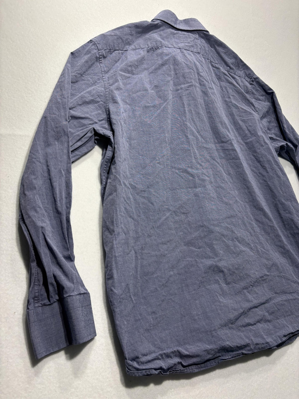 Banana Republic Dress Shirt Mens XL Blue Striped Long Sleeve Button Up Slim