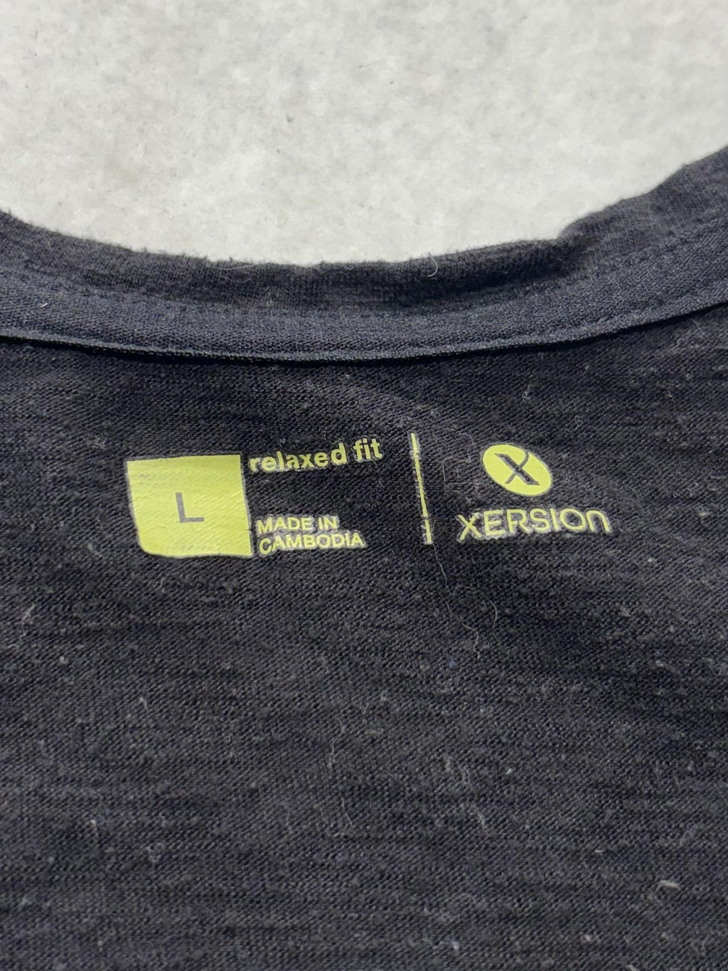 Xersion Tank Womens Large Black Scoop Neck Rise To Shine Graphic Athletic Top